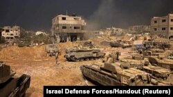 اسرائیلی فورسز غزہ سٹی میں داخل ہو چکی ہیں اور زمینی کارروائی میں مصروف ہیں۔ (فائل فوٹو)