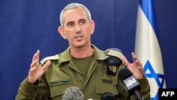 اسرائیلی فوجی ترجمان رئیر ایڈمرل ہگاری، فائل فوٹو