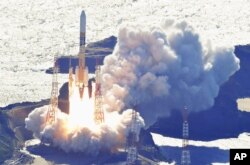کاگوشمیا کے خلائی مرکز سے جاپان کا ایچ ٹو اے راکٹ چاند گاڑی اور ایکس رے خلائی دوربین کے ساتھ روانہ ہو رہا ہے۔ 7 ستمبر 2023