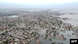 پاکستان میں حال ہی میں سیلاب آیا جس سے ملک کا ایک تہائی حصہ پانی میں ڈوب گیا تھا۔
فائل فوٹو